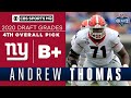 Giants land the BEST Tackle in the draft in Andrew Thomas | 2020 NFL Draft | CBS Sports HQ