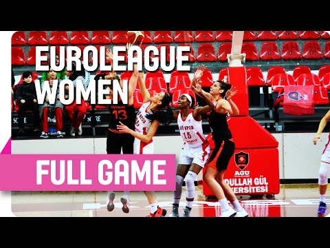 AGÜ Spor (TUR) v Bourges Basket (FRA) - Full Game - Group B - 2015-16 EuroLeague Women