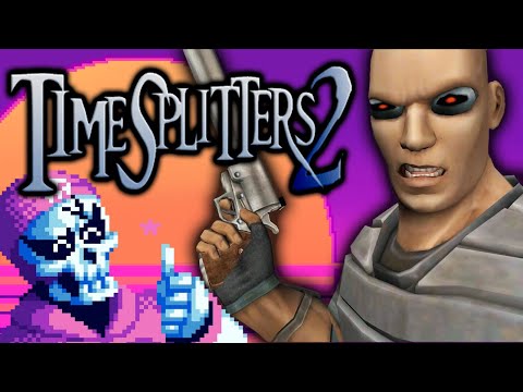 One of the best FPS series of all TIME - TimeSplitters 2 (PS2)