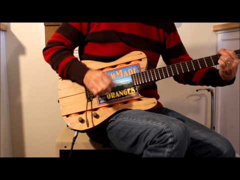 Stewmade Orange Crate Guitar Demo