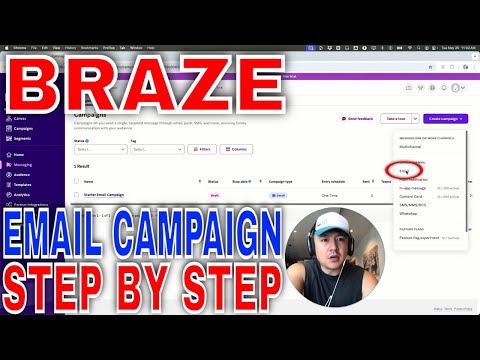 ✅ How To Create Email Campaign In Braze 🔴