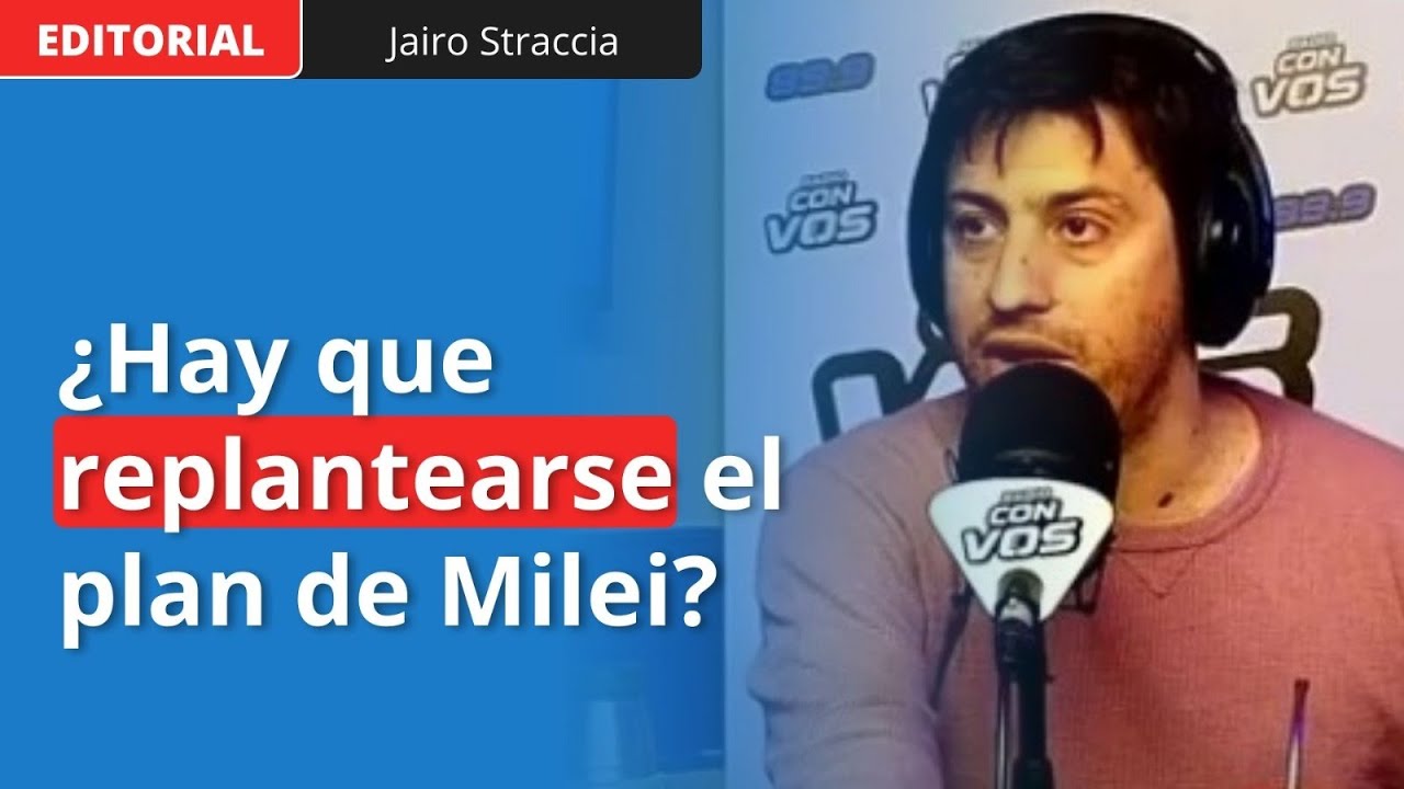 Jairo Straccia: "Los economistas la quisieron ver de más y la realidad muestra un problema"