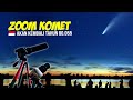Zoom Komet Leonard C 2021 A1 Comet Di Langit Indonesia Tanpa Teleskop