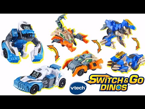 Vtech Switch and Go Transforming Toys with lights and sounds! Are they better than Transformers?