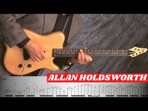 The LEGATO Masterclass Nobody Could Copy!!! ALLAN HOLDSWORTH