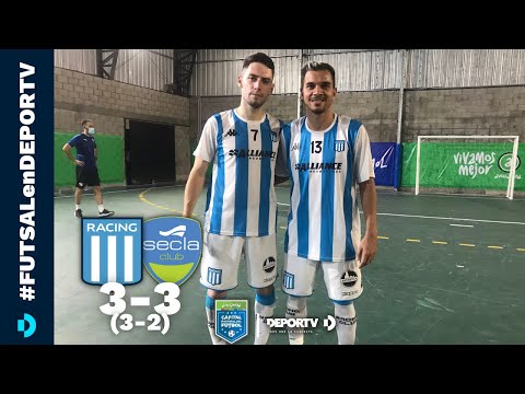 Racing 3 (3)-(2) 3 SECLA | GOLES Y PENALES | Copa Avellaneda - Cuartos de final - #FUTSALenDEPORTV