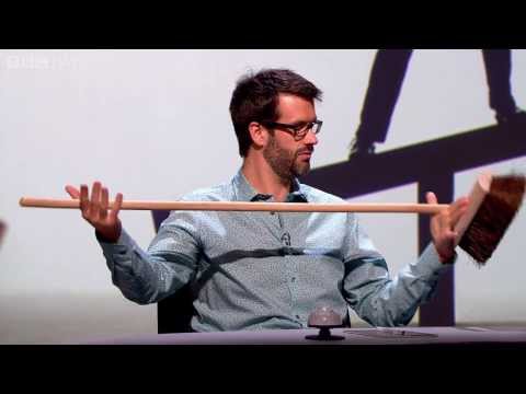Balancing a broom - QI: Series K Episode 9 Preview - BBC