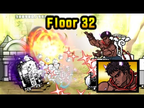 Infernal Tower Floor 32 (feat. Kage) | The Battle Cats JP