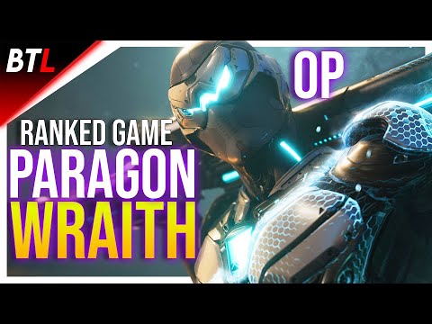 Paragon The Overprime Wraith Gameplay | *FIRST RANKED WIN* in Paragon 2022