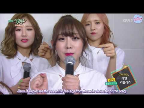 [ENG] 170303 Music Bank Interview Taeyeon + Lovelyz