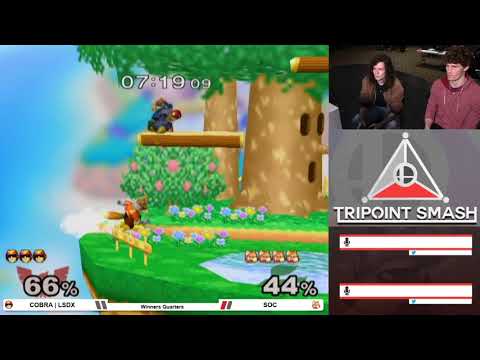 Tripoint Smash 81 - Winners Quarters - COBRA | LSDX (Captain Falcon) vs SOC (Fox) -
