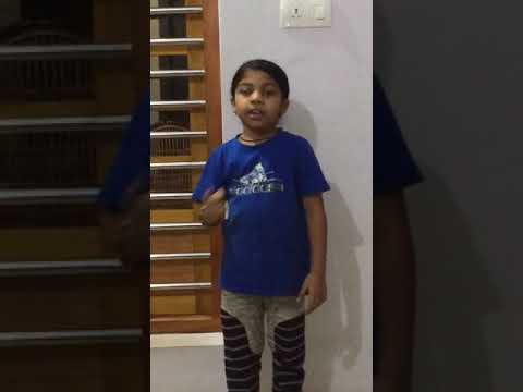 Fathima Hanna p,2B, Action Song Malayalam