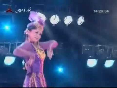 Rozilam- Uyghur traditional dance (beautifull dancer)