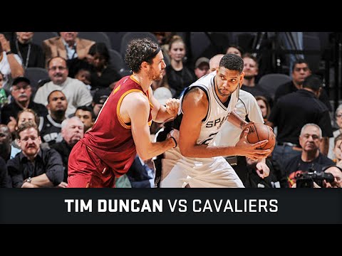 Tim Duncan Highlights: 9 pts vs Cavaliers (14.01.2016)