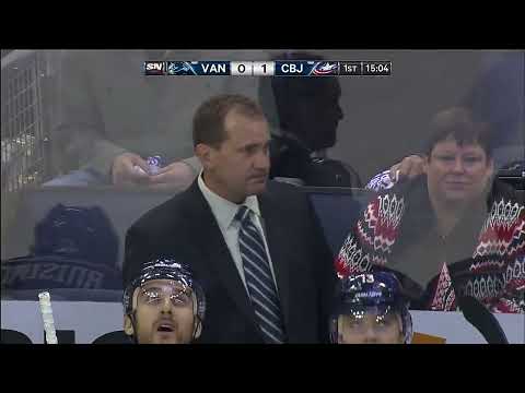 NHL   Oct.20/2013  Vancouver Canucks - Columbus Blue Jackets