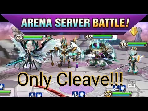 Inter Server Arena Summoners War Season 2.. Asia Vs China.. Only Cleave