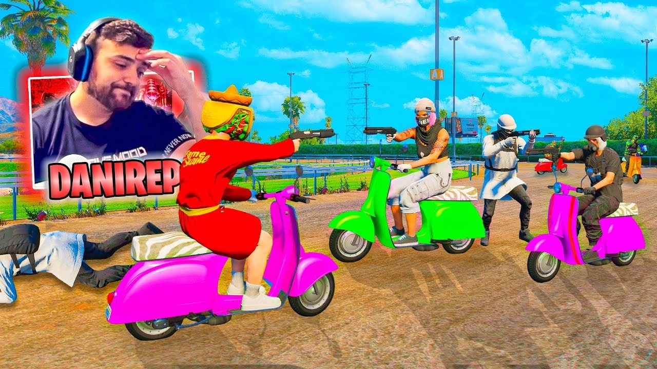 GUERRA DE MOTOS!! LOCURA EXTREMA! - GTA 5 ONLINE