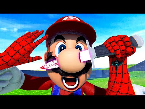 50 Ways to Kill MARIO in Virtual Reality - Bonelab VR Mods