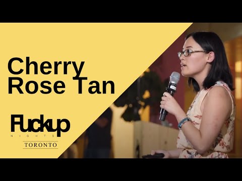 Fuckup Nights Toronto | Cherry Rose Tan | June 2018