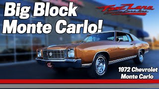 Video Thumbnail for 1972 Chevrolet Monte Carlo