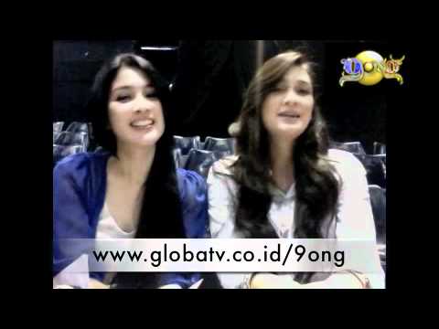 Sandra Dewi & Luna Maya "9ONG 100% Indonesia" HUT GlobalTV | 8oktober 2011 mulai 8 mlm