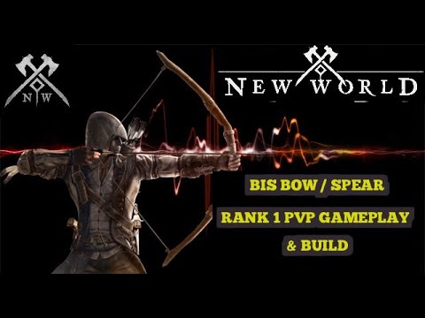 New World Rank 1 BIS Bow / Spear PvP Build & Aggressive Gameplay