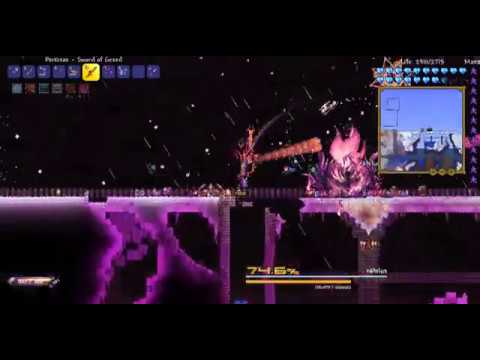 Terraria Sacred Tools Mod - Nihilus Test Fight