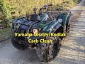 How To Clean Out And Repair A Quad ATV Carburetor Yamaha Kodiak Grizzly 400 450 Carb