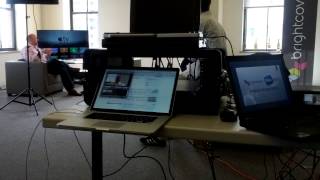 Download the video "On set live streaming Brightcove and zencoder"