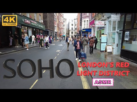 Walk With Me In Soho: London Red Light District (3 surprise spots at the end)