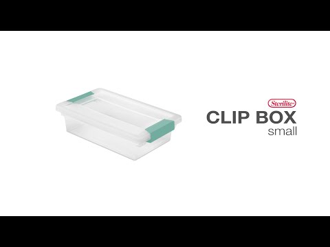 Sterilite Small Clip Box