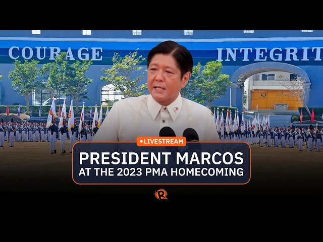 LIVESTREAM: Marcos at the 2023 PMA homecoming