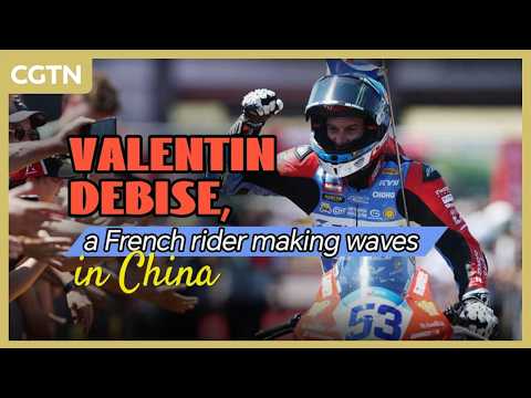 Valentin Debise, a French rider making waves in China