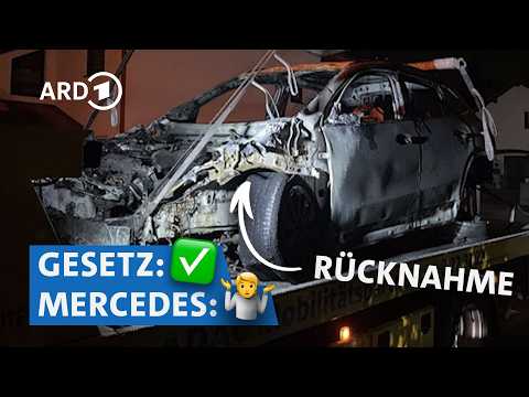 Video Thumbnail: Mercedes-E-Auto abgebrannt: Bleibt der Halter auf den Kosten sitzen? | Marktcheck SWR