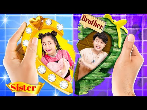 Rich Girl Found Her Lost Brother On Her Birthday Party! Rich Sister Vs Poor Brother