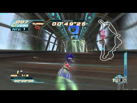 Sonic Riders: Splash Canyon - Sonic - Wide HD - [60FPS]
