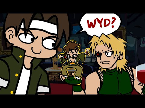 [KOF recap cartoon] The King Of Fighters 94 & 95 story explained in 1.5 minutes