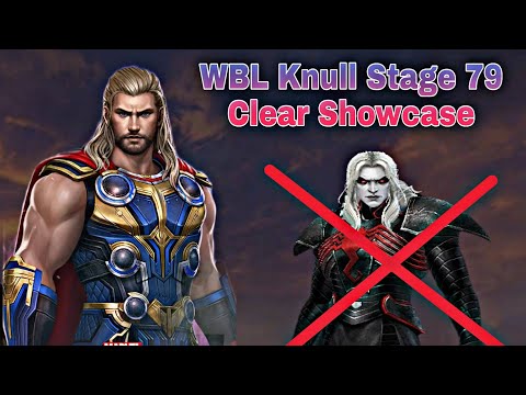 WBL Knull Stage 79 Clear Showcase - Marvel Future Fight