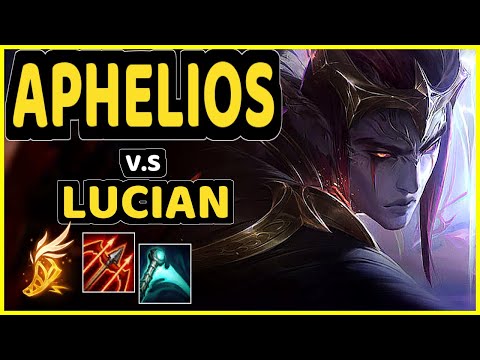 PRAEDYTH (APHELIOS) vs LUCIAN - BOTTOM ADC CHALLENGER GAMEPLAY - OC