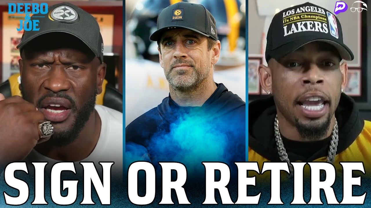 “Take the Deal or RETIRE!” Steelers-Aaron Rodgers Saga Heating Up | Deebo & Joe