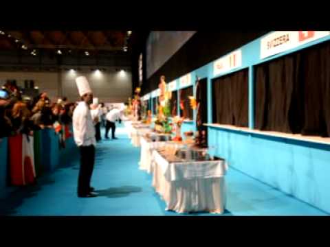 SIGEP 2011- Juniores Pastry World Cup Andrea Borgognoni