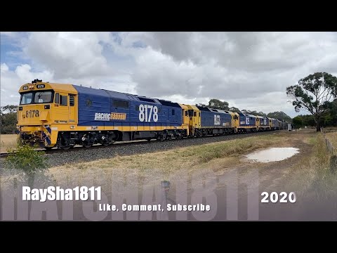 7732V - 5 Locomotives, 40 hoppers, Murgheboluc - Australian Trains by Raysha1811