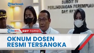 Oknum Dosen Unsri Resmi Jadi Tersangka, Akui Lecehkan Mahasiswinya di Laboratorium Sejarah