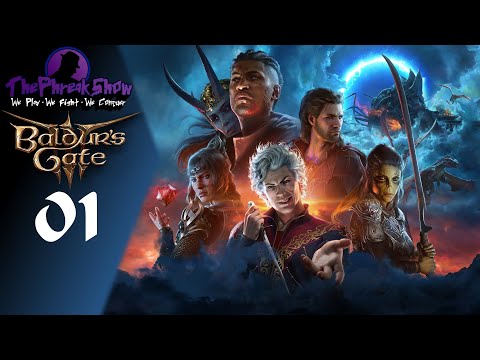 Let's Play Baldur's Gate 3 - (Co-Op) - Part 1 - We Have No Idea What Each Other Are Going To Play!