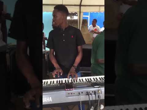 Wild keyboardist fires Ama Ghana🔥 #🇬🇭 #🎹