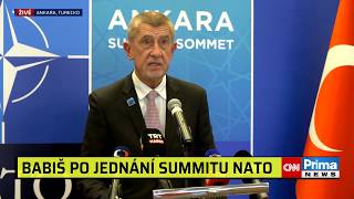 Žádný kartáč nebyl, řekl Babiš po summitu. Okamura pomoci pro Ukrajinu nerozumí, dodal