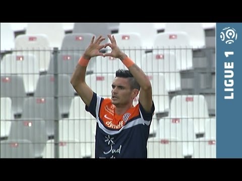 Goal Rémy CABELLA (10' pen) - AC Ajaccio - Montpellier Hérault SC (1-1) - 2013/2014