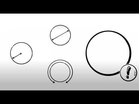 Las Partes de un CÍRCULO ⭕ / Super Fácil