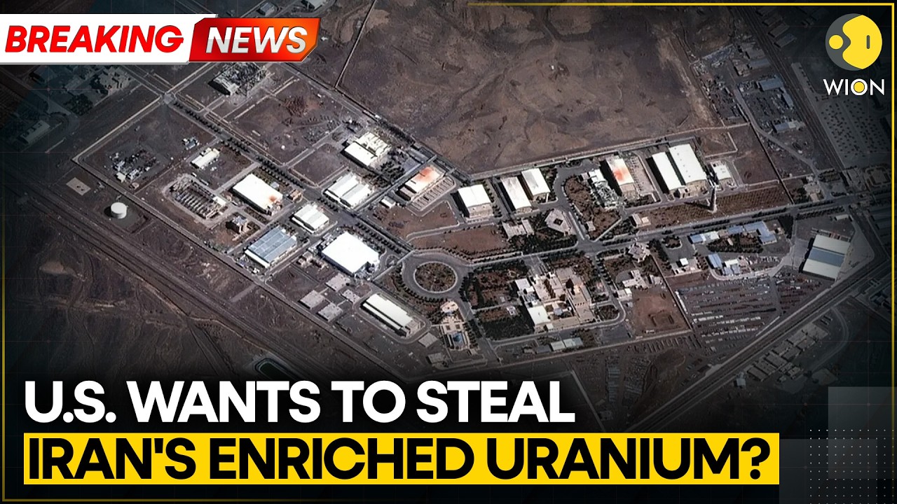 Iran Claims US Rescue Operation May Have Been Cover to Steal Uranium | WION BREAKING