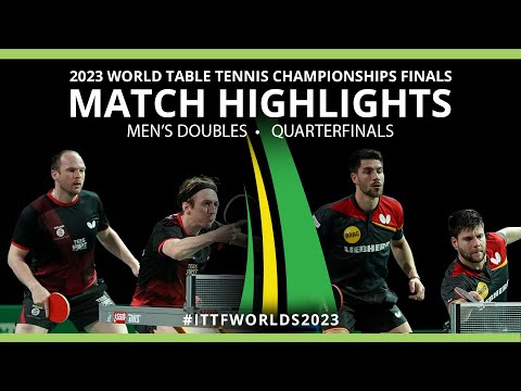 Ovtcharov/Franziska vs Drinkhall/Pitchford| MD QF| 2023 ITTF World Table Tennis Championships Finals